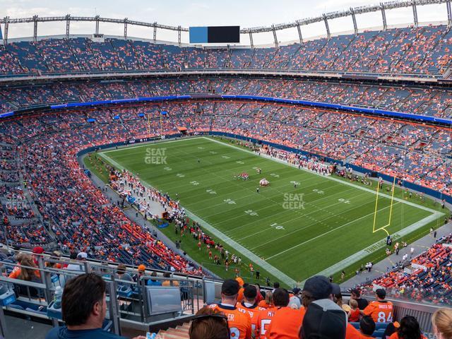 Seating view for Empower Field at Mile High Section 500