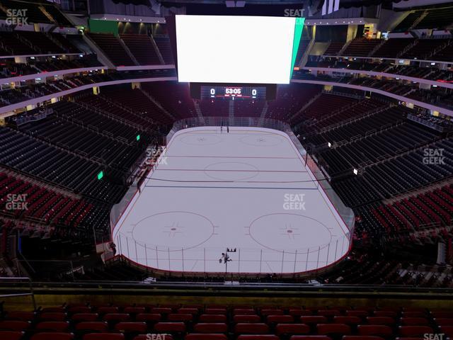 Seating view for Prudential Center Section 120