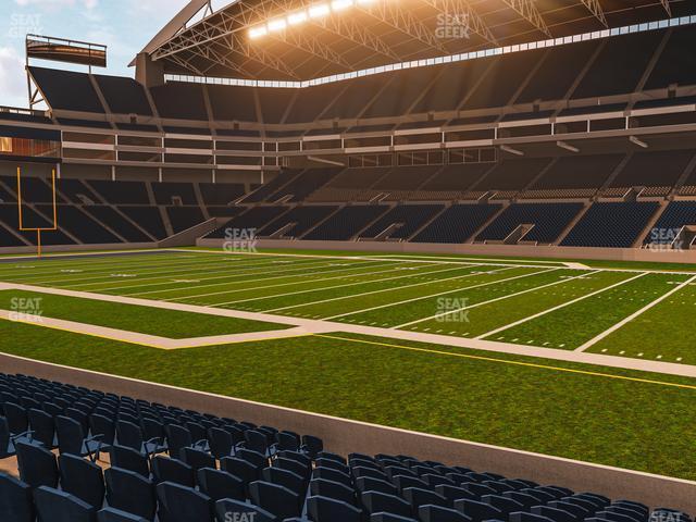 Seating view for Lumen Field Section 106