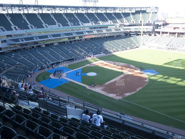 Seating view for Guaranteed Rate Field Section 518