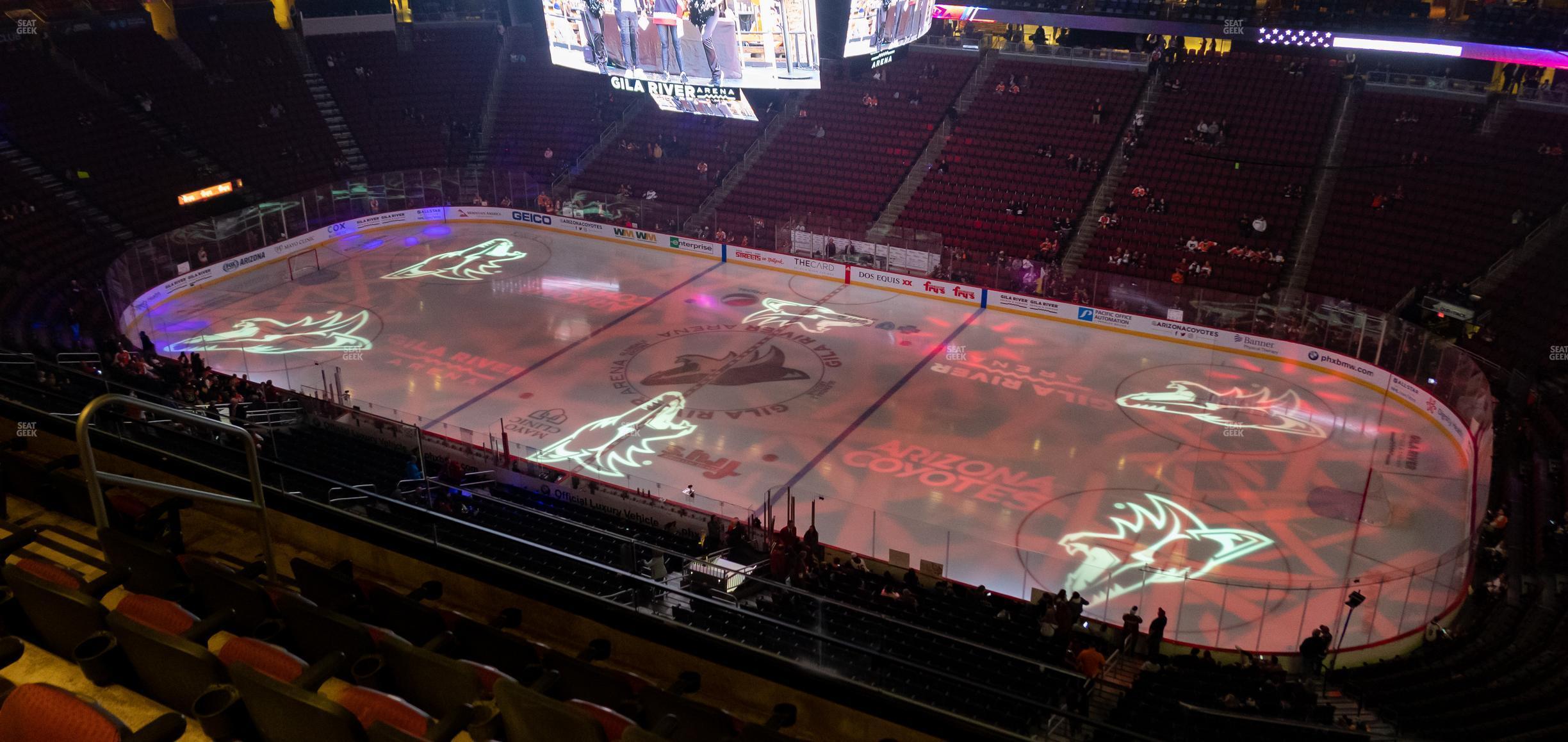 Seating view for Desert Diamond Arena Section 228