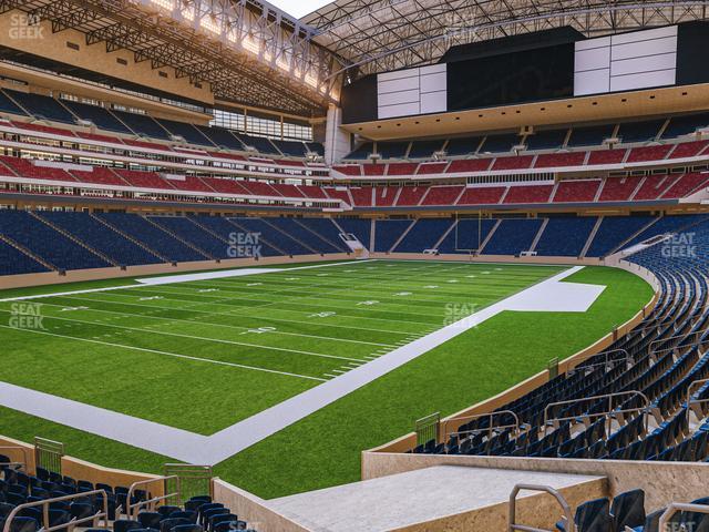 Seating view for NRG Stadium Section 113