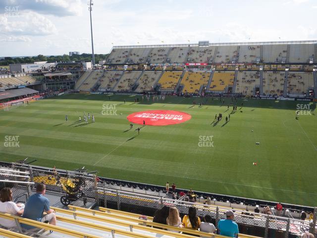 Seating view for Historic Crew Stadium Section 204