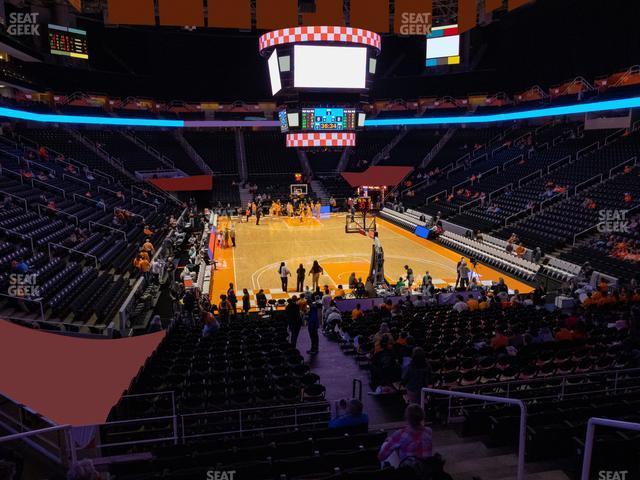 Seating view for Thompson-Boling Arena at Food City Center Section 130