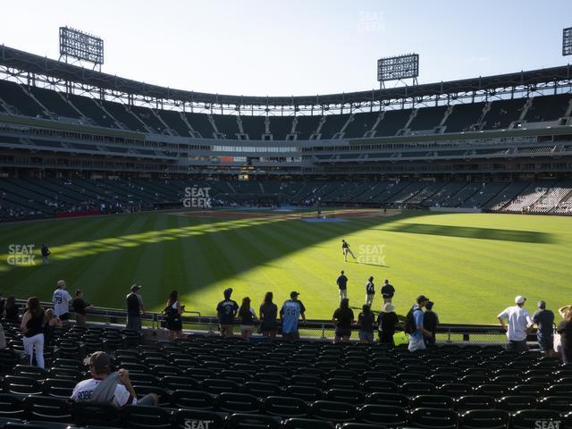 Seating view for Guaranteed Rate Field Section 101