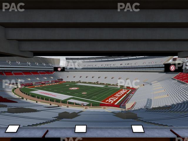 Seating view for Bryant Denny Stadium Section Loge Box 17