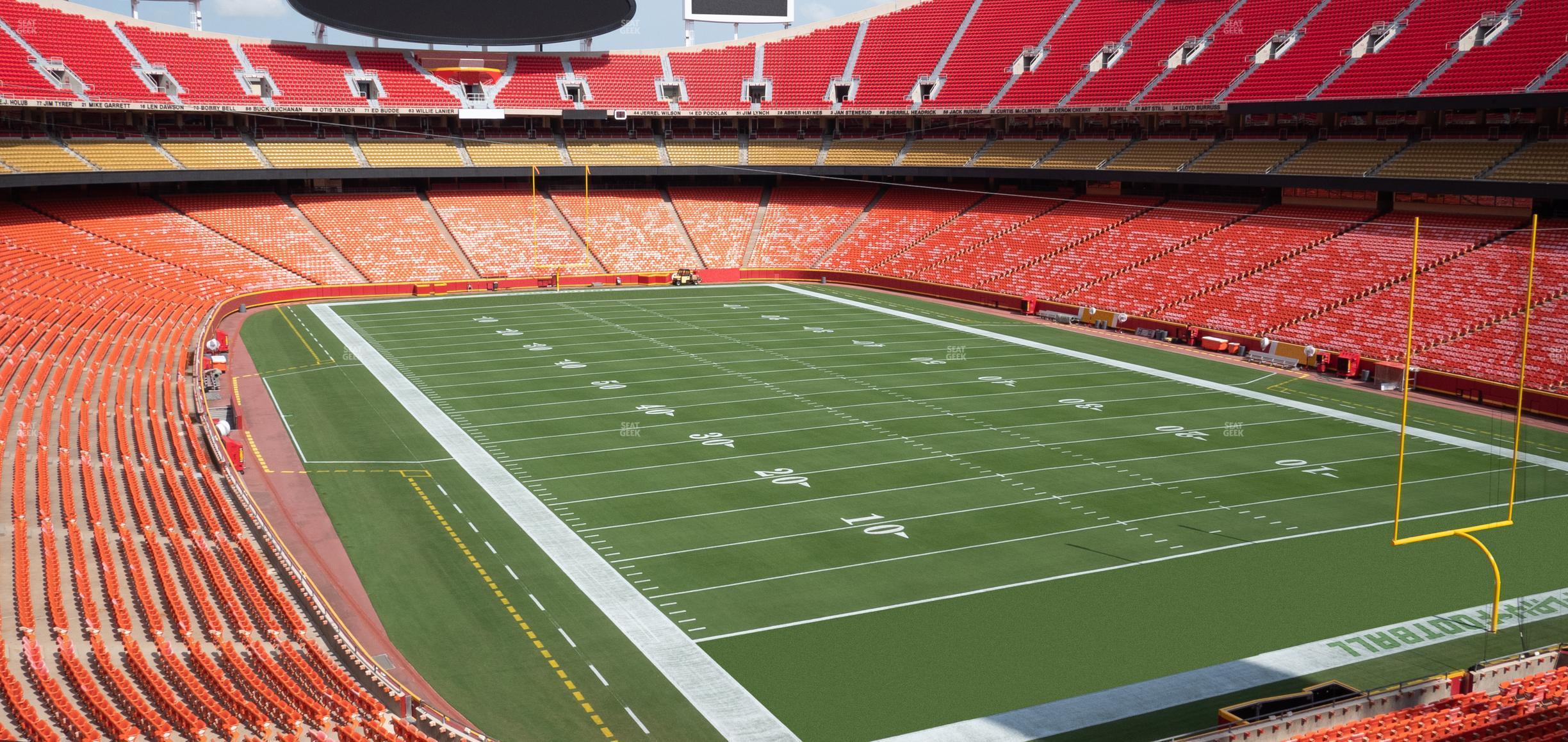 Seating view for GEHA Field at Arrowhead Stadium Section 216