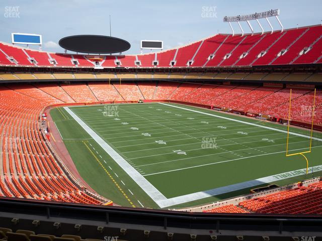 Seating view for GEHA Field at Arrowhead Stadium Section 216