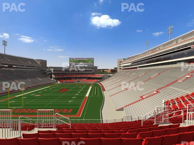 Seating view for Razorback Stadium Section 229