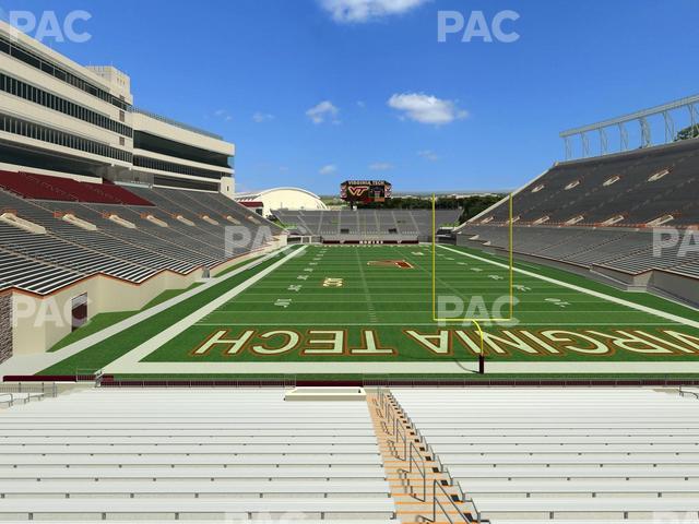 Seating view for Lane Stadium Section 204