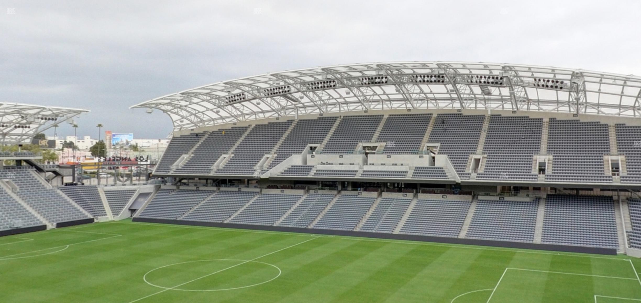 Seating view for BMO Stadium Section Founders Suite 2