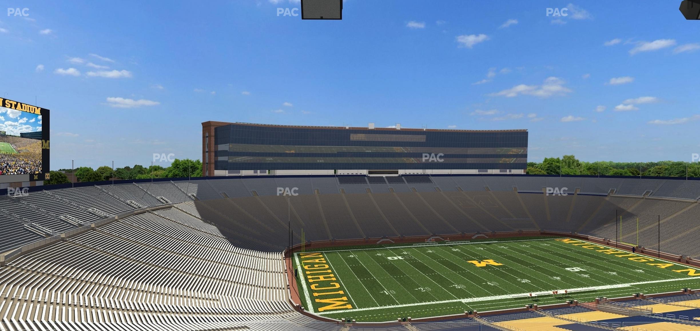 Seating view for Michigan Stadium Section 403