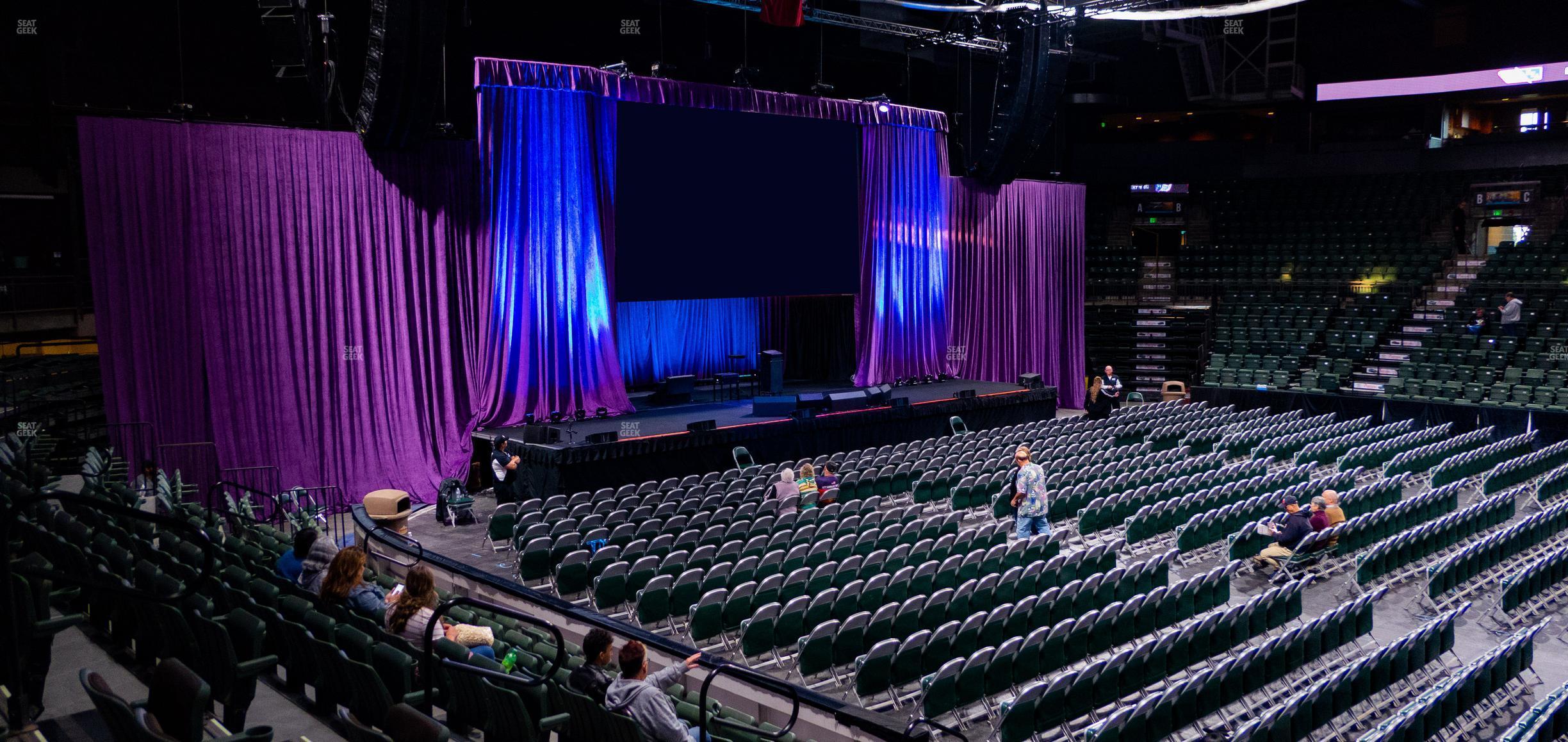 Seating view for Blue Arena at The Ranch Events Complex Section T