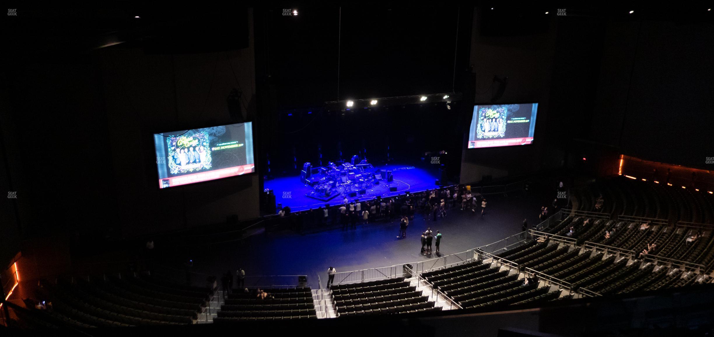 Seating view for Arizona Financial Theatre Section Balcony 306