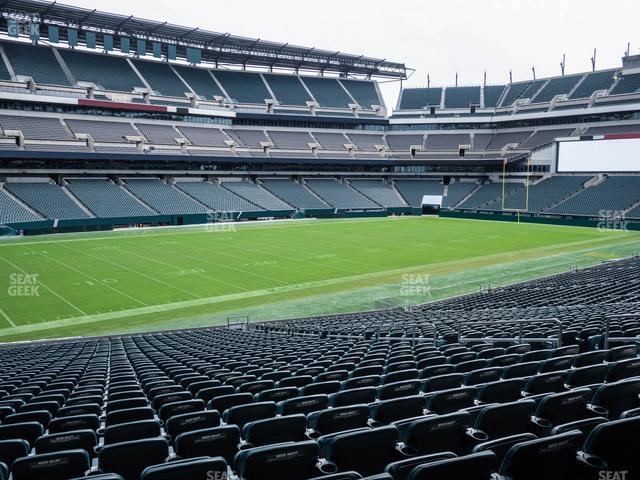 Seating view for Lincoln Financial Field Section 135