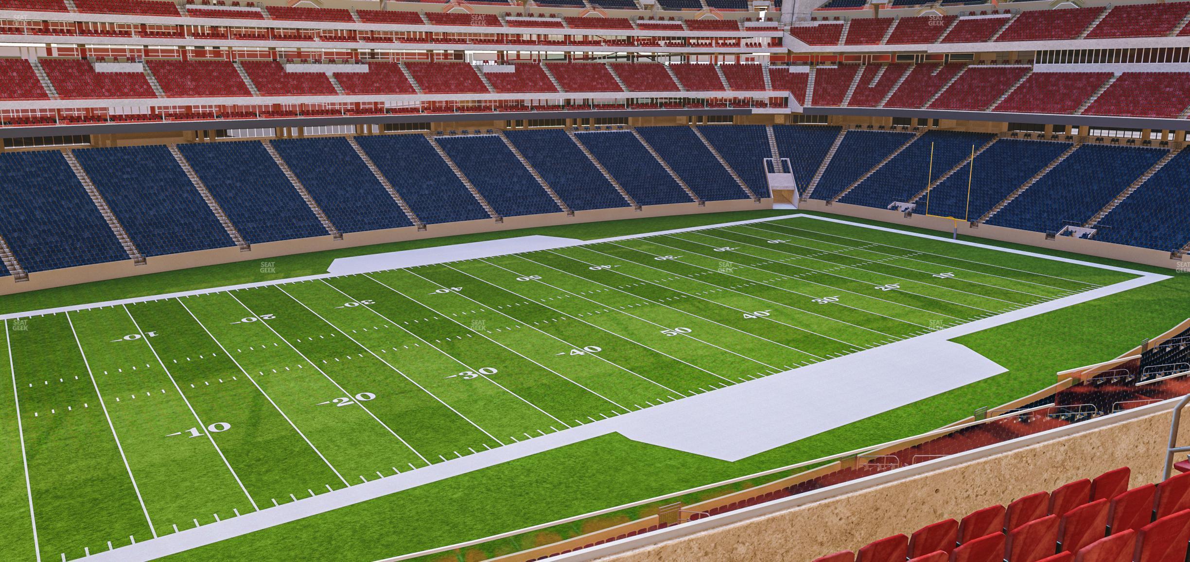 Seating view for NRG Stadium Section 313