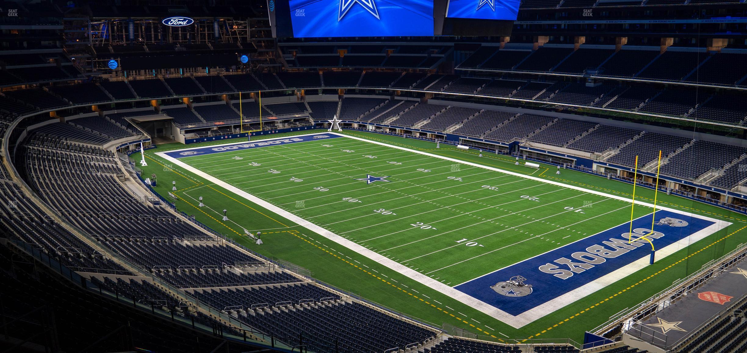 Seating view for AT&T Stadium Section Silver Suite 473