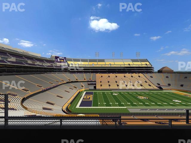 Seating view for Tiger Stadium Section Suite 123