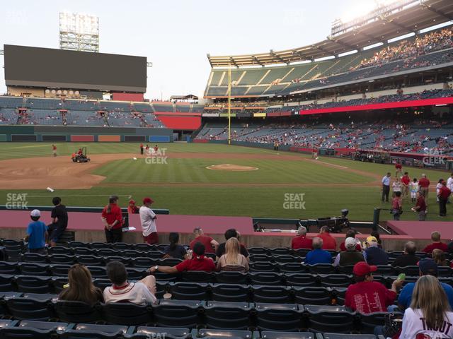 Seating view for Angel Stadium of Anaheim Section 112