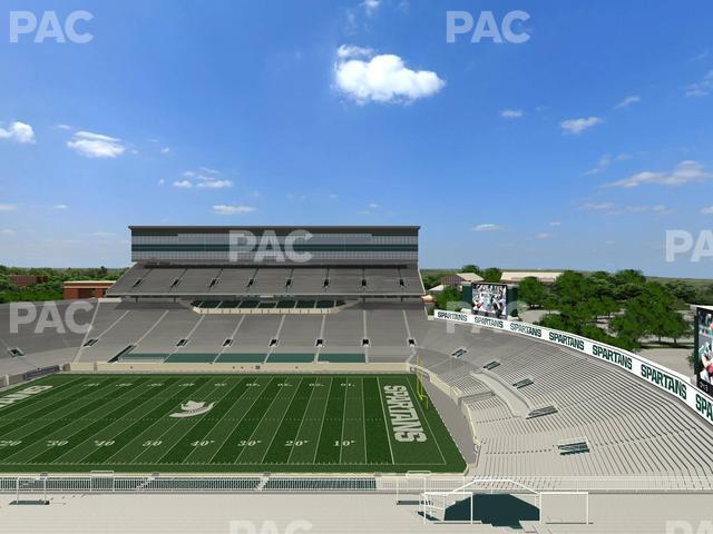 Seating view for Spartan Stadium (Michigan) Section 106