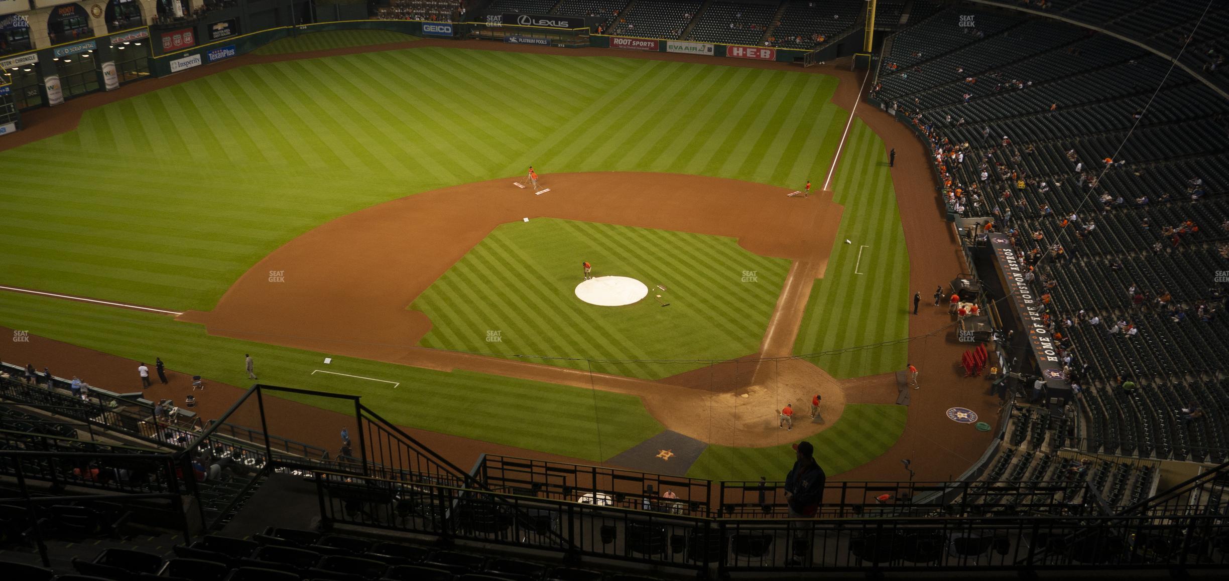 Seating view for Minute Maid Park Section 416