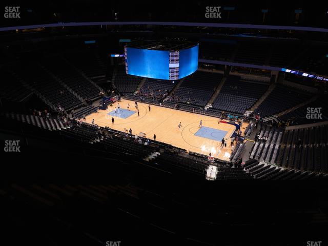 Seating view for FedExForum Section 211