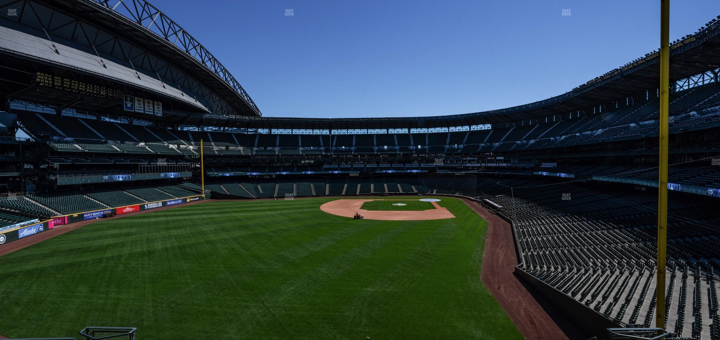 Seating view for T-Mobile Park Section 182