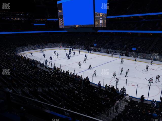 Seating view for Amalie Arena Section 213