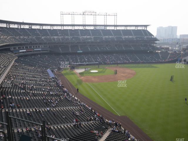 Seating view for Coors Field Section Lower 311