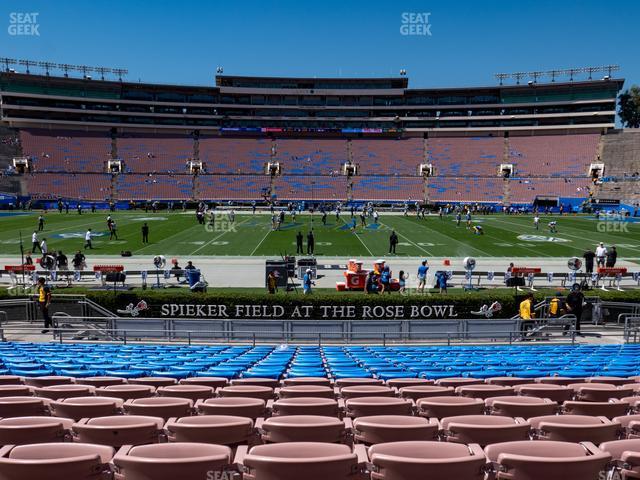 Seating view for Rose Bowl Stadium Section Lower 4