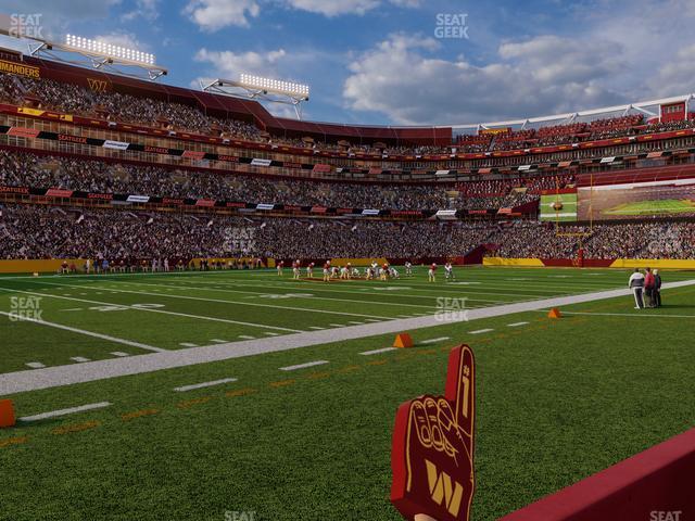 Seating view for Northwest Stadium Section 25