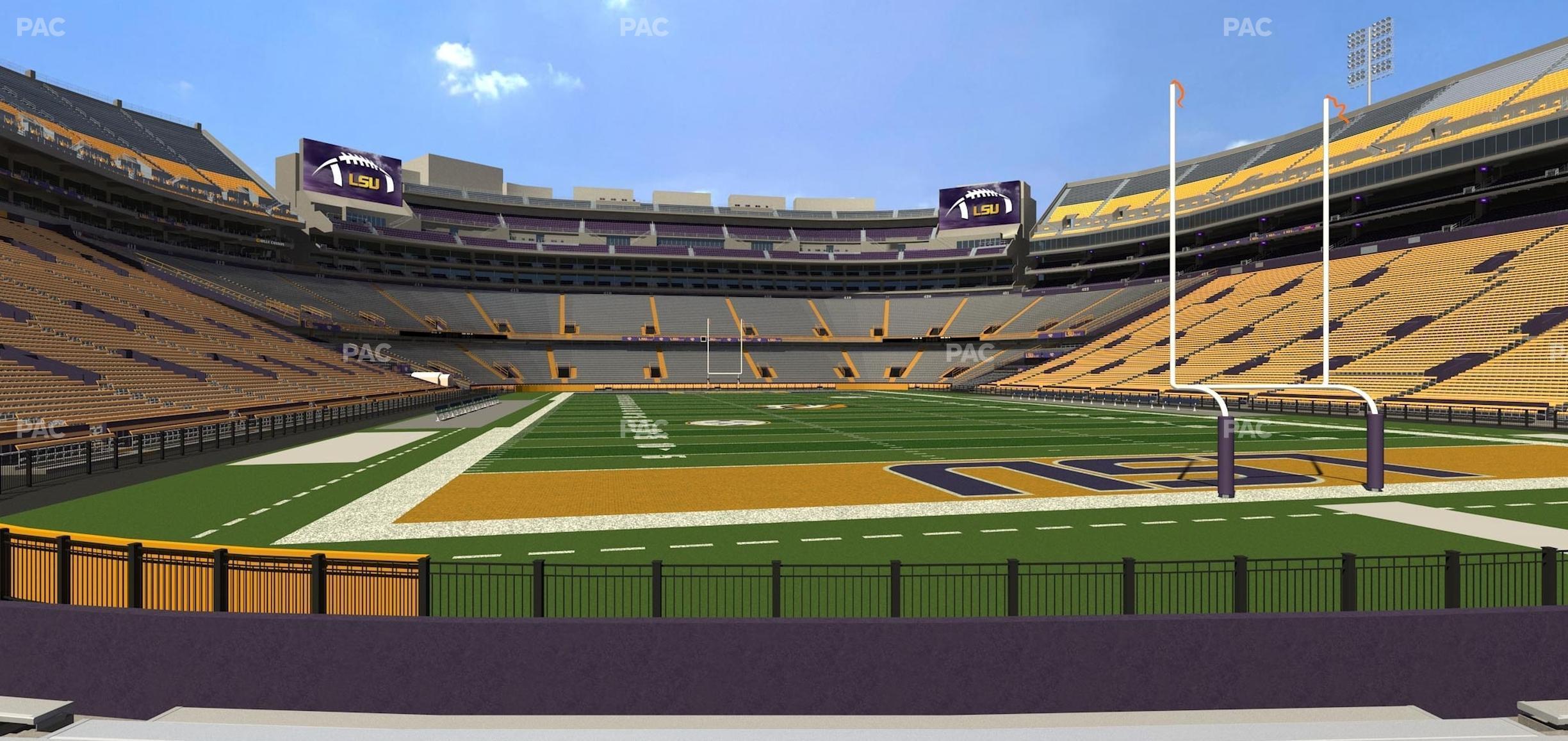 Seating view for Tiger Stadium Section 207