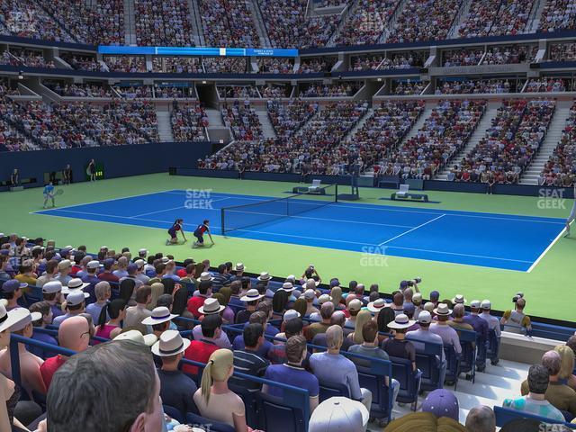 Seating view for Arthur Ashe Stadium Section 24