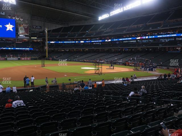 Seating view for Minute Maid Park Section 111