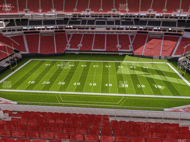 Seating view for Mercedes-Benz Stadium Section 311