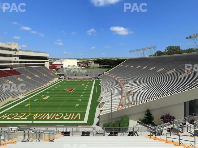 Seating view for Lane Stadium Section 503