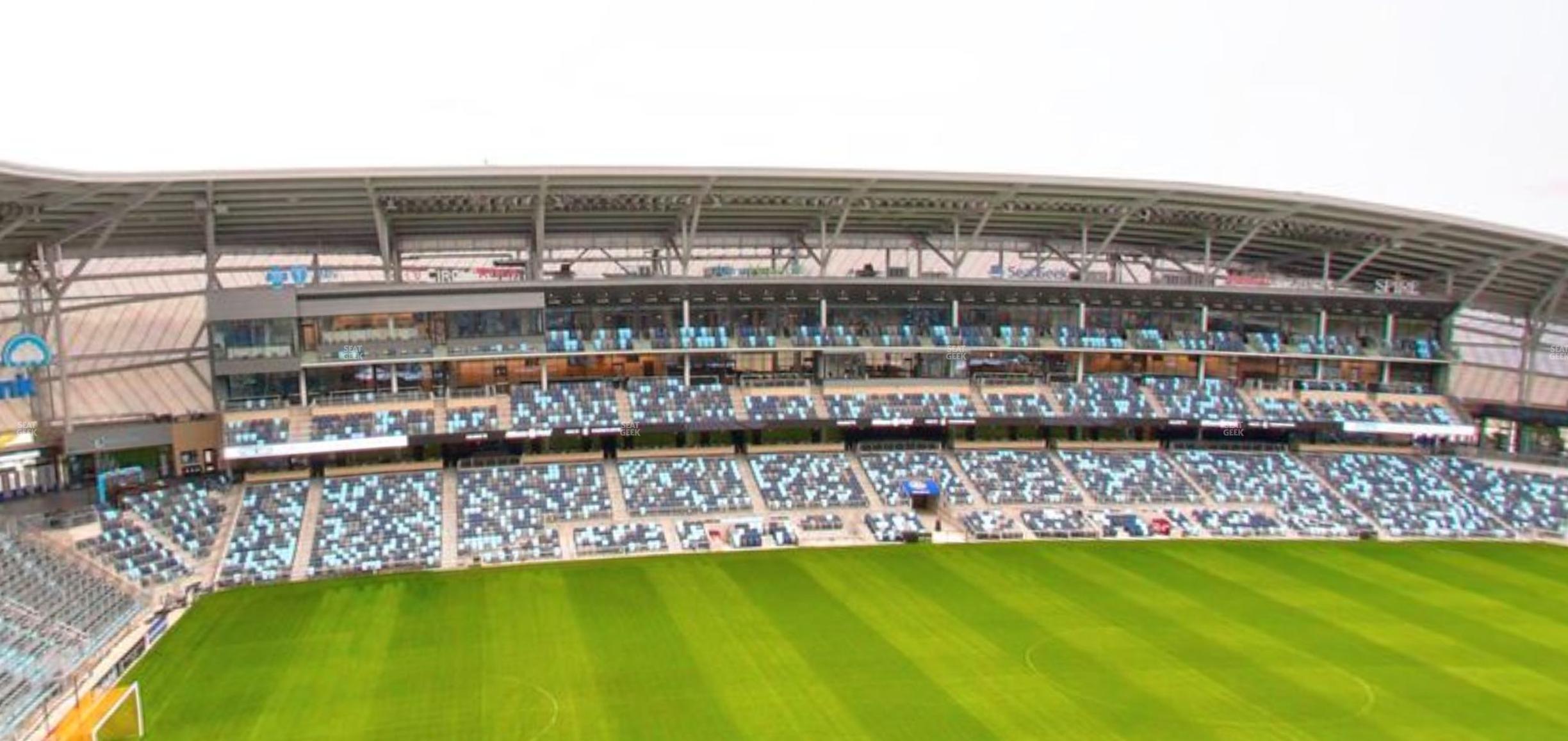 Seating view for Allianz Field Section 116