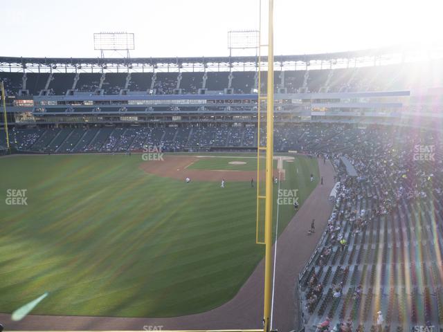 Seating view for Guaranteed Rate Field Section 357