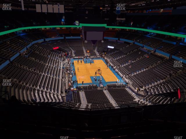 Seating view for Paycom Center Section 317