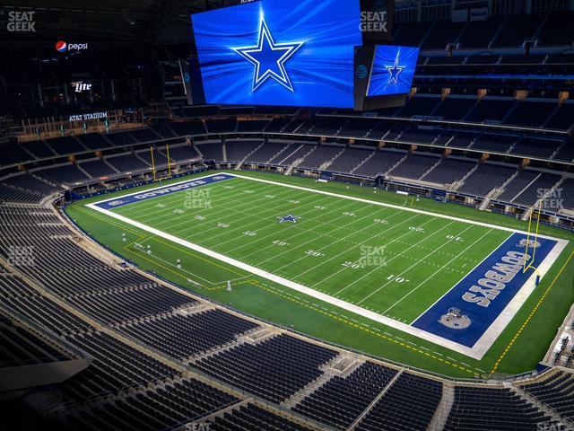 Seating view for AT&T Stadium Section Star Suite 624