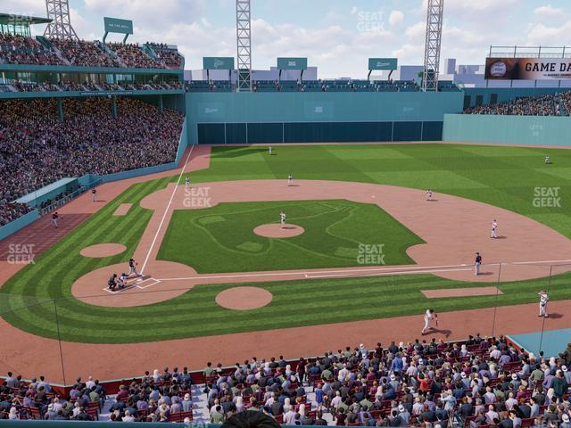 Seating view for Fenway Park Section Dell Technologies Suite R 3