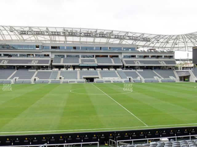 Seating view for BMO Stadium Section Figueroa Club C