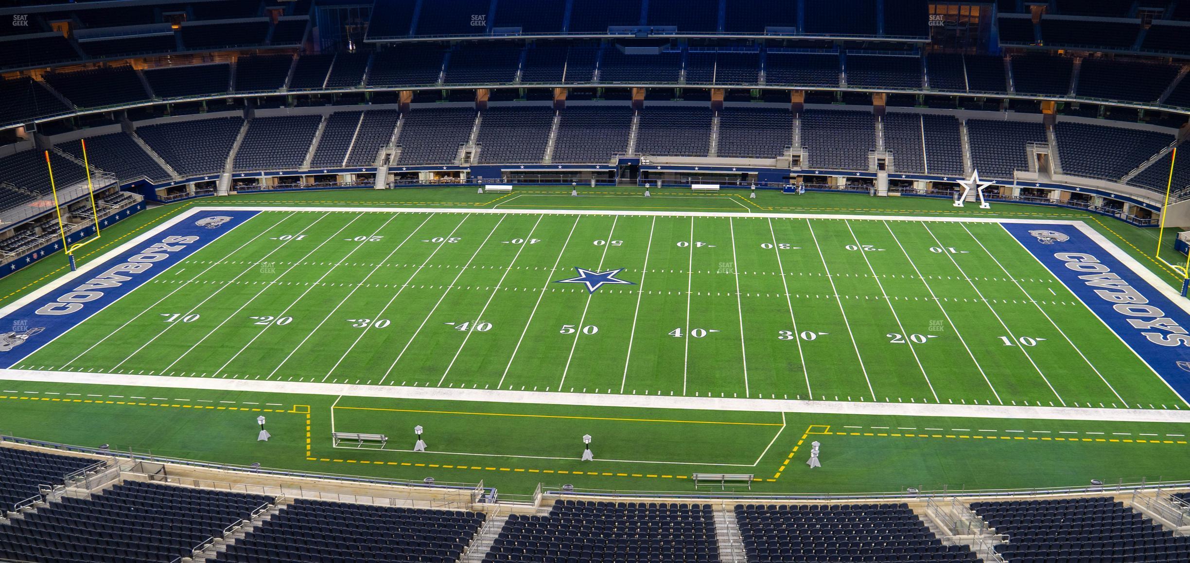 Seating view for AT&T Stadium Section Ring Of Honor Suite 545