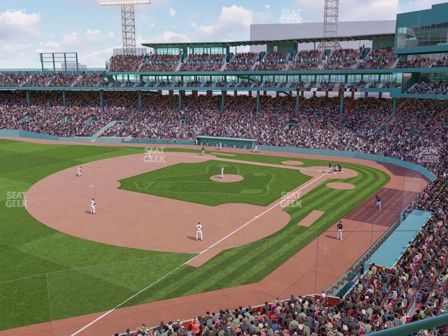 Seating view for Fenway Park Section Dell Technologies Suite L 19