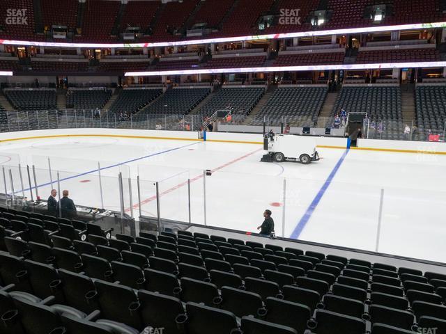 Seating view for Honda Center Section 221