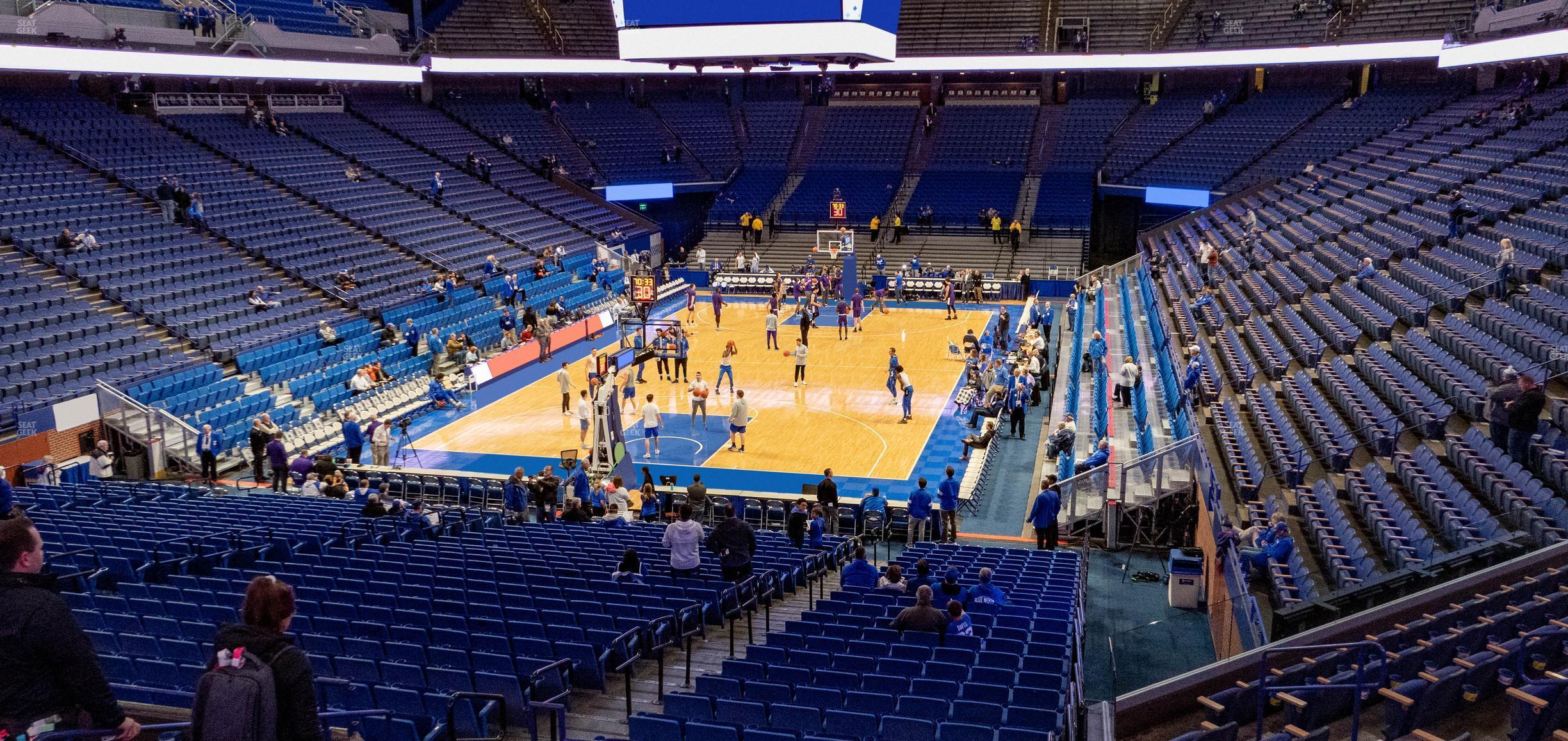 Seating view for Rupp Arena Section 21