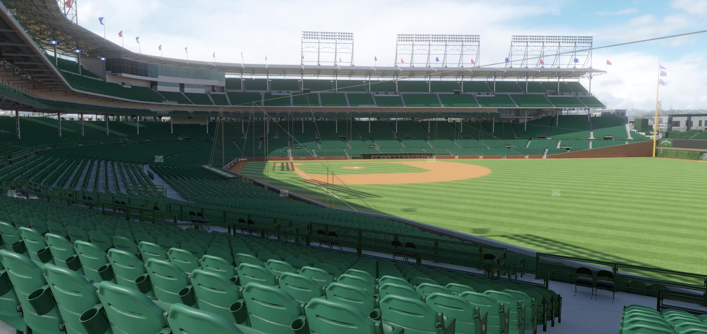 Seating view for Wrigley Field Section 233