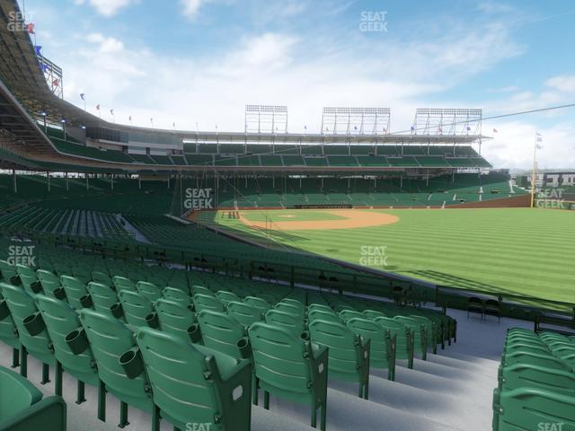 Seating view for Wrigley Field Section 233