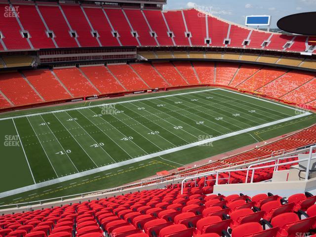 Seating view for GEHA Field at Arrowhead Stadium Section 305