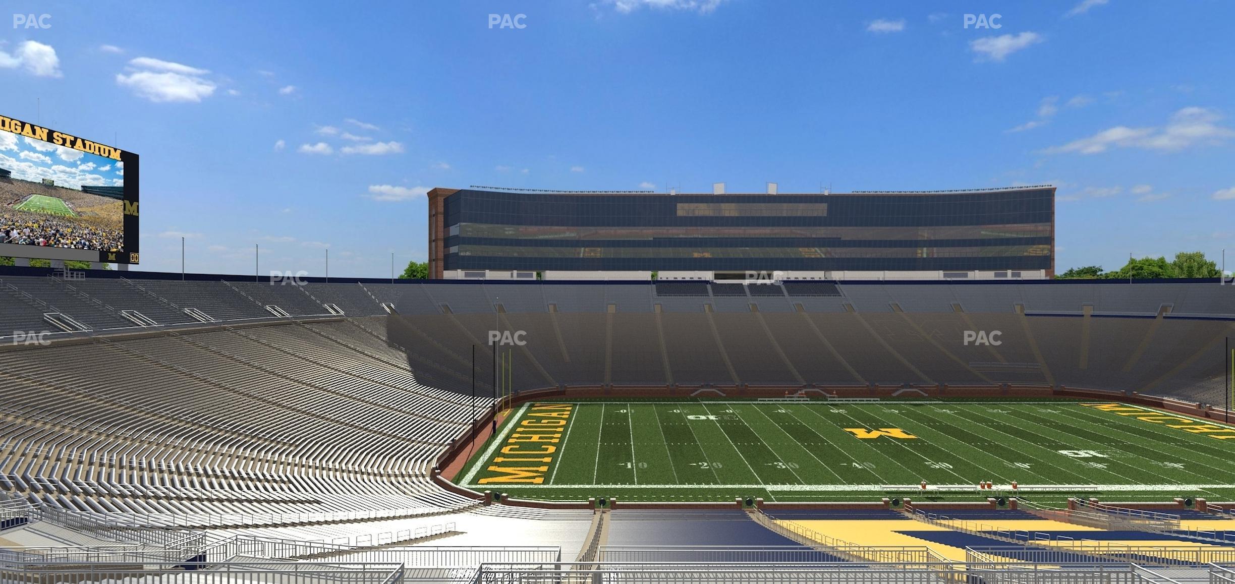 Seating view for Michigan Stadium Section 4